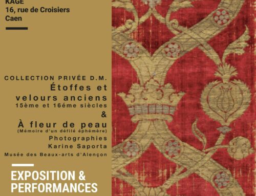BELLE RIVE HORS-LES- MURS – COLLECTION PRIVÉE D.M.  – Étoffes et Velours anciens  &  À fleur de peau – Exposition 4 au ! fvrier 2026